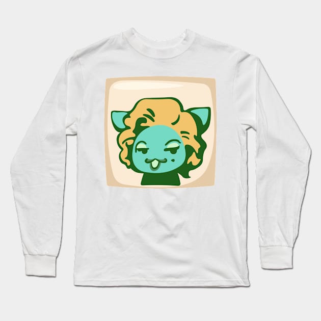 Miaurilyn Monroe 2 Long Sleeve T-Shirt by Tad